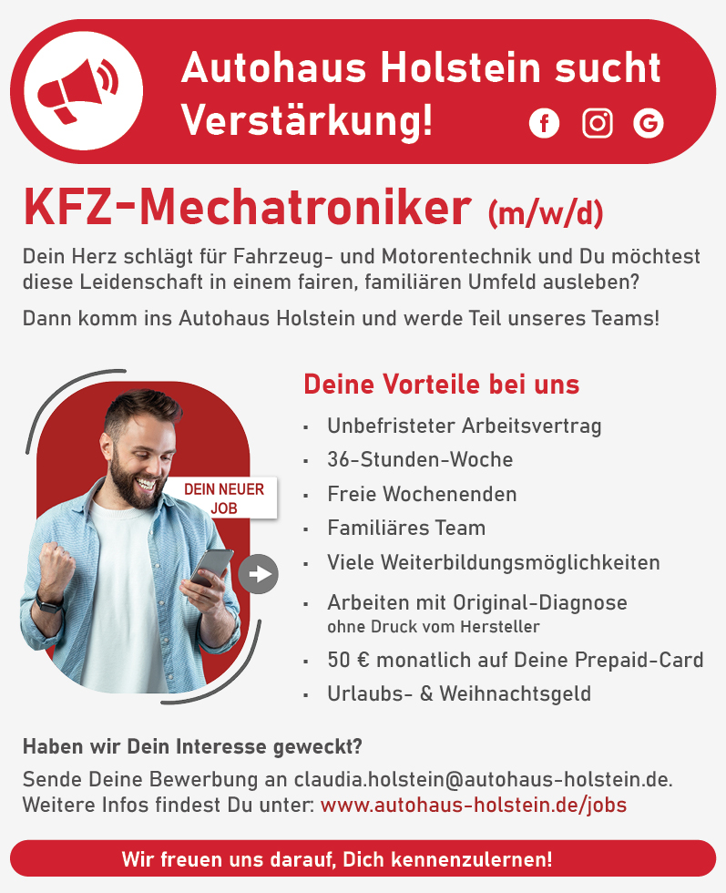 Stellenanzeige_KFZ-Mechatroniker